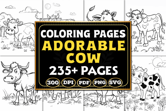 Download Adorable Cow Coloring Pages - Cow coloring pages Collection