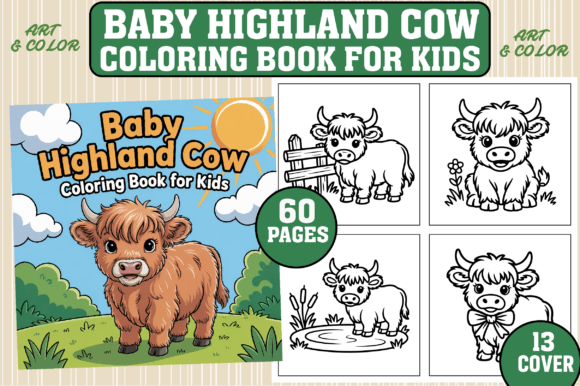 Download 60 Baby Highland Cow Coloring Pages - Cow coloring pages Collection