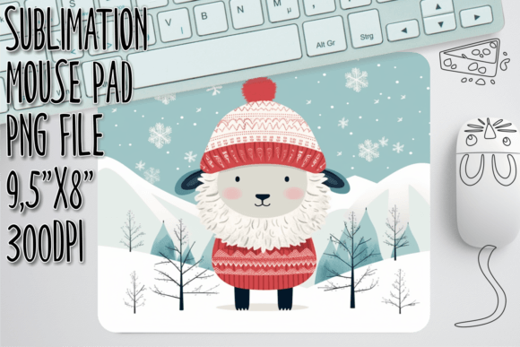 Download Winter Critters Desk Mat - Winter Collection