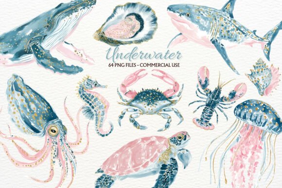 Download Undersea Ocean Animals PNG Clipart Sea - Ocean animals Collection