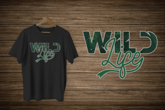 Download Wild Life T-shirt Design Wild Life - Premium Resources